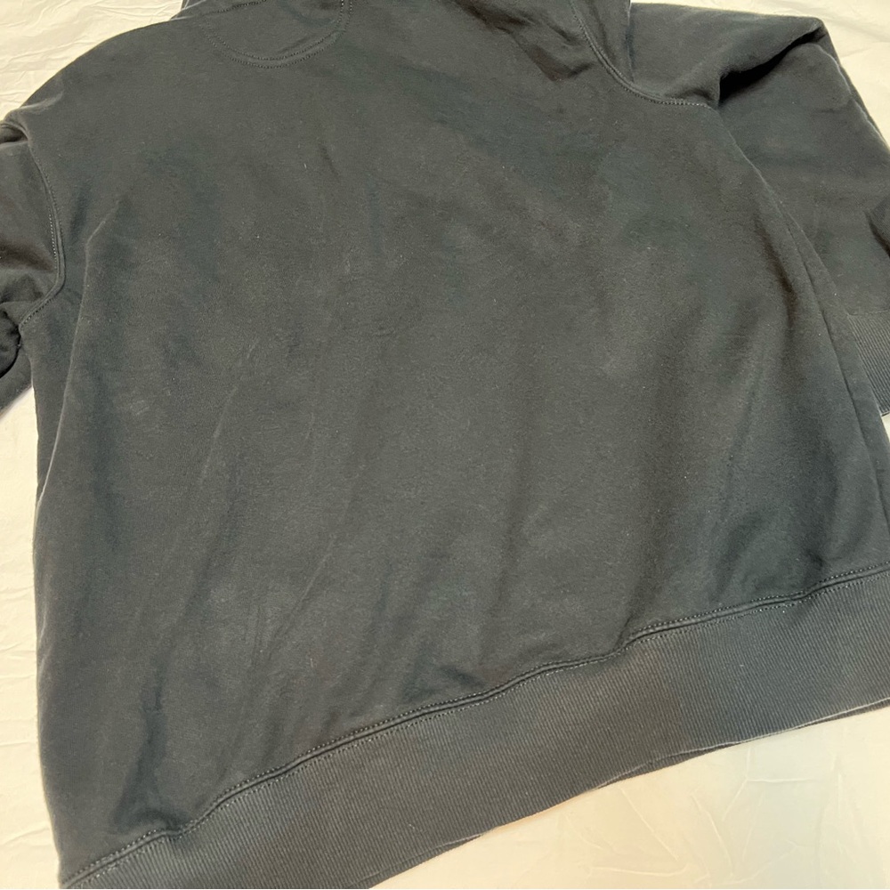 Carhartt Rain Defender Hoodie Black Loose Fit Men’s Large Workwear Sweatshirt - Picture 8 of 8